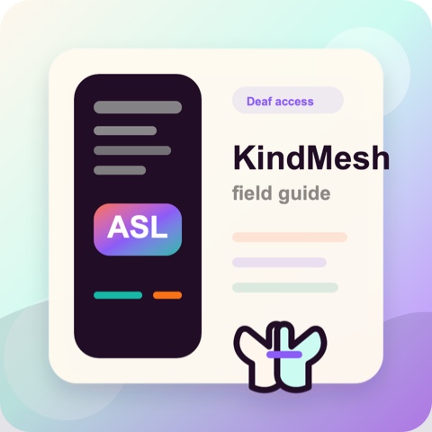ASL, communication access, and public-facing volunteer route markers
